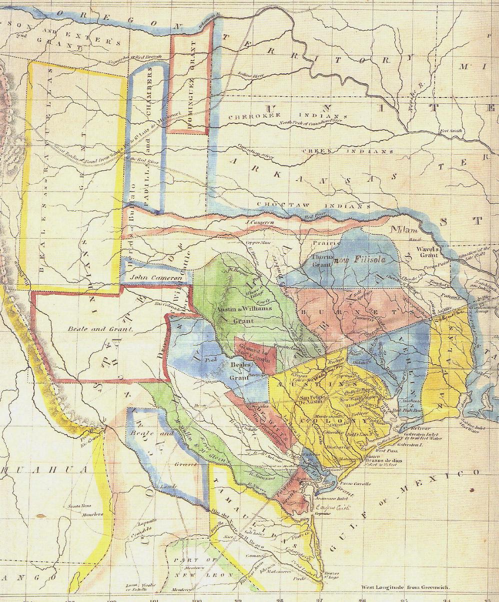 Coahuila y Tejas 1836