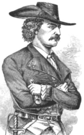 Jean LaFitte from Thrall, Rev. Homer S. A Pictorial History of Texas: From the Earliest Visits of European Adventurers, to AD 1879. N.D. Thompson & Co., St. Louis, MO, 1879