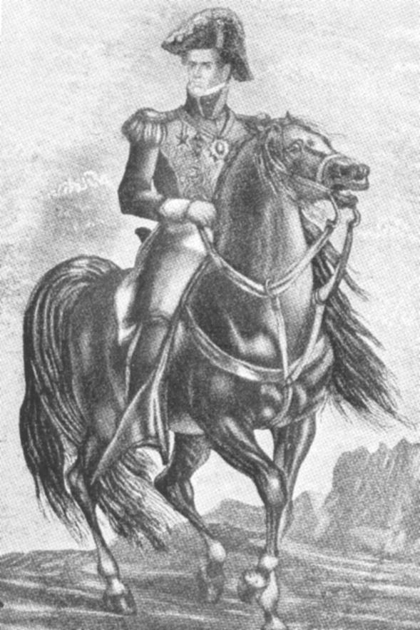 Santa Anna Mounted